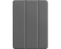 Just in Case Tri-Fold Apple iPad Pro 12.9 inches (2022/2021) Book Case Grey