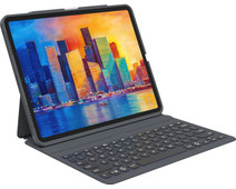 Zagg Pro Keys Apple iPad (2021/2020) Toetsenbord Hoes QWERTY Zwart