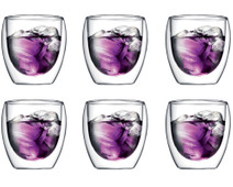 Verdorie Je zal beter worden bak Bodum Pavina Dubbelwandig Glas 25 cl (6 stuks) - Coolblue - Voor 23.59u,  morgen in huis