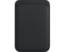 Apple Leather Card Wallet for iPhone with MagSafe Midnight