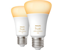 Ledrise - High Performance Led Lighting Philips Hue White Ambiance LED  Filament Globe E27 550lm