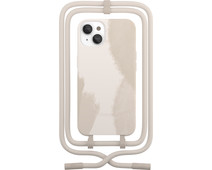 Change Case TieDye Apple iPhone 13 Back Cover with Cord White