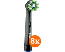 Durf Civic Brutaal Oral-B CrossAction Opzetborstel Zwart 8 Stuks - Coolblue - Voor 23.59u,  morgen in huis