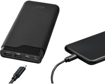 Azuri Power Bank 20,000mAh with Power Delivery and Quick Charge Black