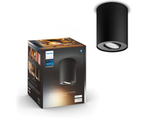 Philips Hue Pillar 1-Spot Mounted Spot Light White Ambiance Black