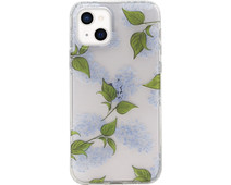 BlueBuilt Blue Garden Soft Case Apple iPhone 13 Mini Back Cover Transparant