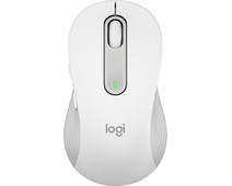 Logitech Signature M650 Draadloze Muis – Voor kleine tot middelgrote handen, 2 jaar batterijduur, stil klikken, aanpasbare zijknoppen, Bluetooth, voor pc /Mac/meerdere apparaten/Chromebook - Wit