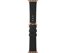 DBramante1928 Madrid Apple Watch 38/40/41mm Leather Strap Brown/Rose Gold