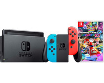 Nintendo Switch Red/Blue + Mario Kart 8 Deluxe