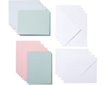 Cricut Cut-Away Cards Pastel A2 (10.8cm x 14cm) 8-pack