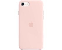 Apple iPhone SE 2022 / SE 2020 / 8 / 7 Silicone Back Cover Chalk Pink