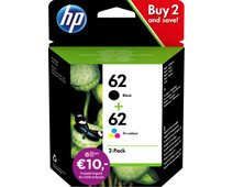 HP 62 Cartridges Combo Pack