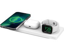 Belkin 3-in-1 Wireless MagSafe Charger 15W White