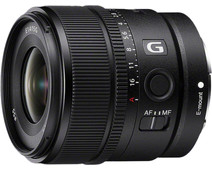 Sony E 15 mm F1.4 G