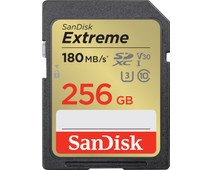 SanDisk SDXC Extreme 256GB 180mb/s