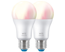 WiZ smart lamp - Gekleurd en wit licht - E27 - 2-pack