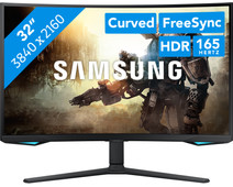 Monitor gaming - Samsung Odyssey G7 LS32BG750NPXEN, 32, UHD, 1 ms, 165 Hz, HDMI  2.1, USB, Negro