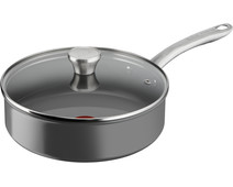 Monetair voordeel Buitenlander Tefal Jamie Oliver Hard Enamel Hapjespan 24 cm - Pannen - Coolblue