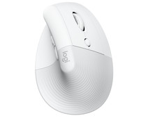 Logitech Lift voor Mac Verticale Ergonomische Muis Wit