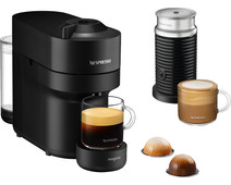 Magimix Nespresso Vertuo Pop Black Liquorice met Aeroccino