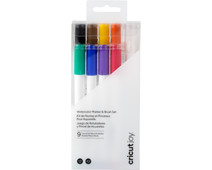 Cricut Joy Watercolor Markers and Brushes 9-pack 1.0mm