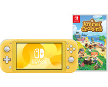 Nintendo Switch Lite Geel + Animal Crossing New Horizons