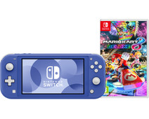 Nintendo Switch Lite Blue + Mario Kart 8 Deluxe Switch