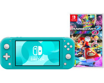 Nintendo Switch Lite Turquoise + Mario Kart 8 Deluxe Switch