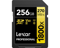 Lexar Professional 1800x GOLD 256GB SDXC 170mb/s