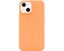 BlueBuilt Soft Case Apple iPhone 13 Mini Back Cover with MagSafe Orange