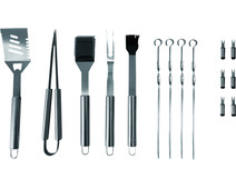 Azzurro BBQ Toolset 15-delig incl. koffer