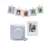 Fujifilm Instax Mini 12 Accessoire Kit Clay White