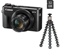 Canon Powershot G7X Mark II Black - Vlog Kit