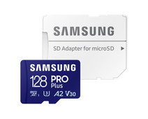 Samsung PRO Plus 128GB (2023) microSDXC + SD Adapter
