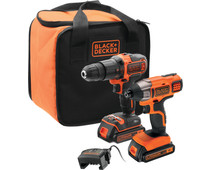 BLACK+DECKER BCK21S2S-QW Combi Set