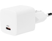 BlueBuilt Power Delivery Charger with USB-C Port 20W White