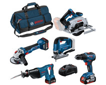 Bosch Professional 5 Toolkit 18V 0615990N39 combiset