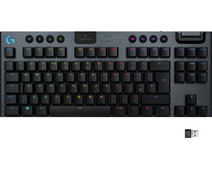 Logitech G915 TKL Tenkeyless LIGHTSPEED Wireless RGB Mechanical Gaming Keyboard QWERTY