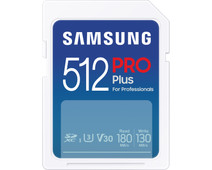 Samsung PRO Plus 512GB SDXC + Kaartlezer