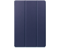 Just in Case Tri-Fold Samsung Galaxy Tab S9 Plus / S9 FE Plus Book Case Blauw