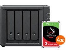 Synology DS423+ + Seagate Ironwolf 12TB (4x3TB)