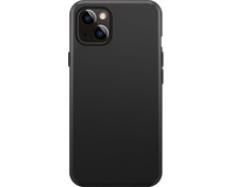 XQISIT Silicone Case Apple iPhone 15 Plus Back Cover Black