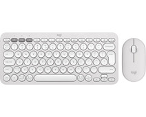 Logitech Pebble 2 Combo QWERTY White