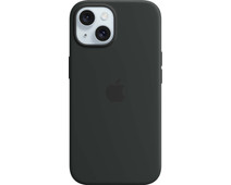 Apple iPhone 15 Back Cover met MagSafe Zwart