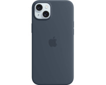 Apple iPhone 15 Plus Back Cover with MagSafe Storm Blue