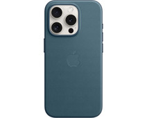 Apple iPhone 15 Pro Max FineWoven Back Cover MagSafe Pacific Blue