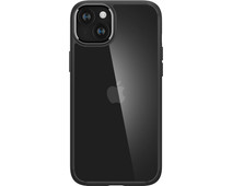 Spigen Ultra Hybrid Apple iPhone 15 Back Cover Transparant met Zwarte Rand