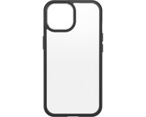 Otterbox React Apple iPhone 15 Back Cover Transparant/Zwart