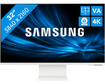 Samsung LS32BM801UUXEN Smart Monitor M8 White - Monitors - Coolblue