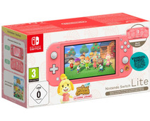 Nintendo Switch Lite Animal Crossing New Horizons Editie Roze